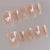 12 Sizes-24 Pcs Press On Nails Z562