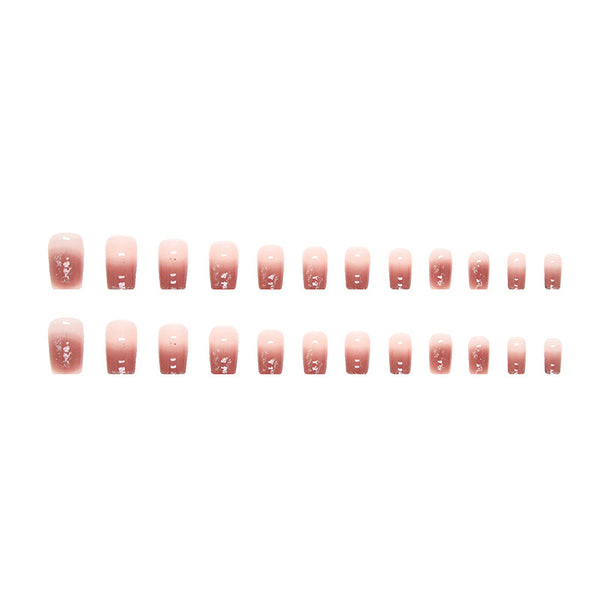 12 Sizes-24 Pcs Press On Nails R720