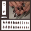 12 Sizes-24 Pcs Press On Nails Z974
