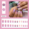 12 Sizes-24 Pcs Press On Nails W436
