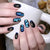 12 Sizes-24 Pcs Press On Nails W1884