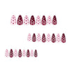 12 Sizes-24 Pcs Press On Nails JP4004