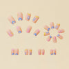 12 Sizes-24 Pcs Press On Nails Y119