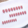 12 Sizes-24 Pcs Press On Nails JL0704
