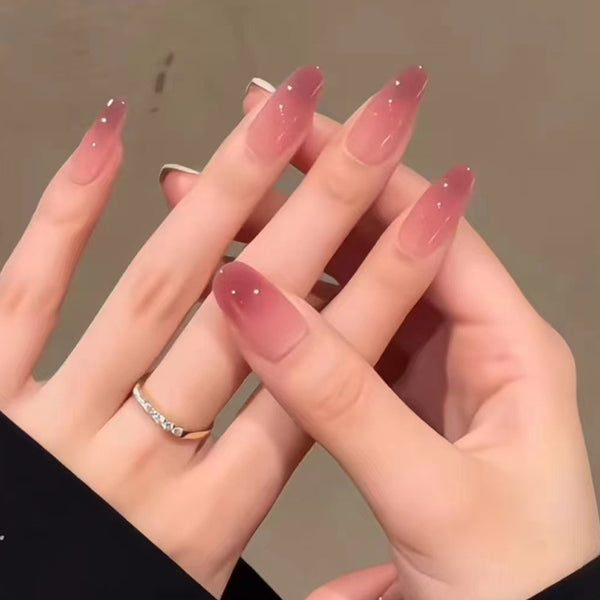 12 Sizes-24 Pcs Press On Nails W1656