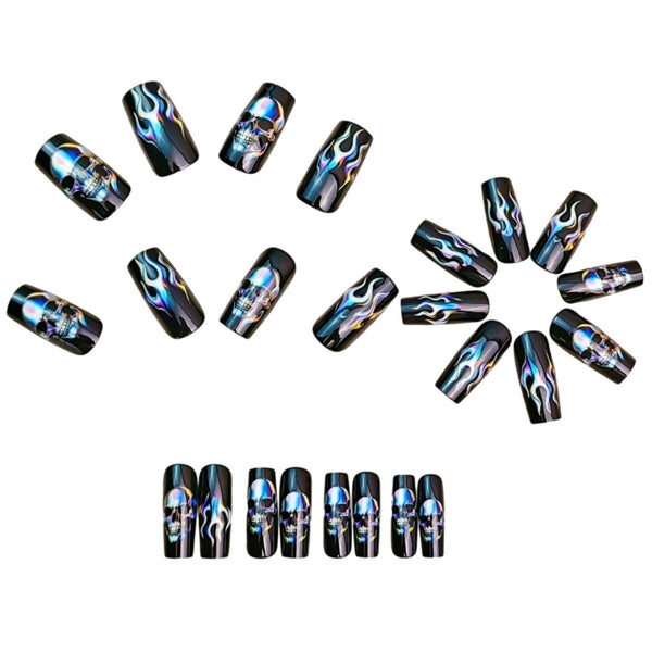 12 Sizes-24 Pcs Press On Nails y2052-24