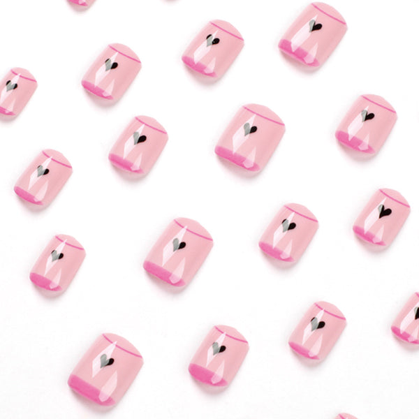 12 Sizes-24 Pcs Press On Nails JP1833