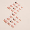12 Sizes-24 Pcs Press On Nails Z644