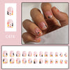 12 Sizes-24 PcsPress On Nails C474