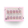 Glamhalo Premiere 30pcs Press On Nails – Eco-Friendly Perfect Fit - GD29