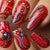 12 Sizes-24 Pcs Press On Nails Y622