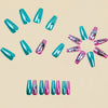 12 Sizes-24 Pcs Press On Nails Y1409