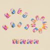 12 Sizes-24 Pcs Press On Nails Y1886