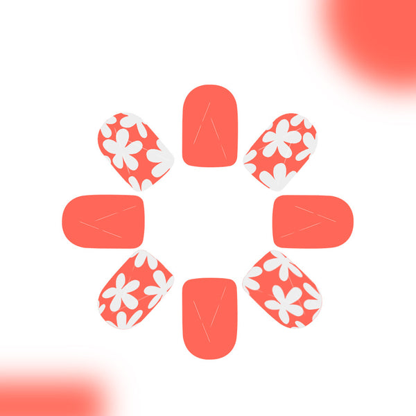 12 Sizes-24 PcsPress On Nails C834