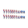 12 Sizes-24 Pcs Press On Nails Y1602