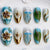15 Sizes-30 Pcs Press On Nails Y1992
