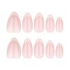 12 Sizes-24 Pcs Press On Nails JP4056
