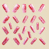 12 Sizes-24 Pcs Press On Nails Y650