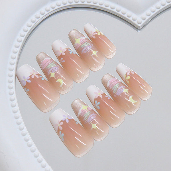 15 Sizes-30 PcsPress On Nails My239