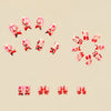 12 Sizes-24 Pcs Press On Nails Y505