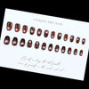 12 Sizes-24 Pcs Press On Nails FT-813