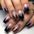12 Sizes-24 Pcs Press On Nails Y1167