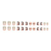 12 Sizes-24 Pcs Press On Nails W727