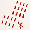 12 Sizes-24 Pcs Press On Nails JP1033