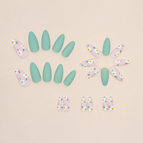 12 Sizes-24 Pcs Press On Nails W487