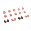 12 Sizes-24 Pcs Press On Nails R681