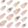 12 Sizes-24 Pcs Press On Nails JP3678