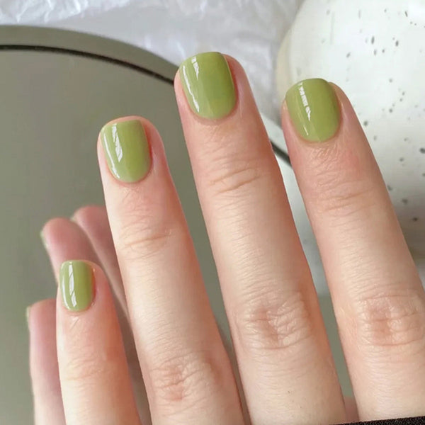 12 Sizes-24 Pcs Press On Nails CF028