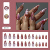 12 Sizes-24 Pcs Press On Nails Z770