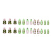 12 Sizes-24 Pcs Press On Nails Z973