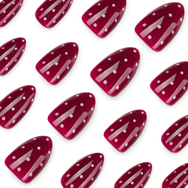 12 Sizes-24 Pcs Press On Nails JP4567