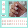 12 Sizes-24 Pcs Press On Nails W881