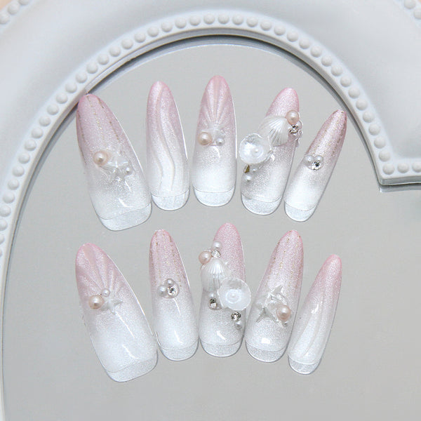 30 Pcs Press On Nails MY312