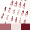 12 Sizes-24 Pcs Press On Nails JP1714