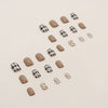 12 Sizes-24 Pcs Press On Nails Z544