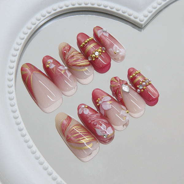 30 Pcs Press On Nails Z1406