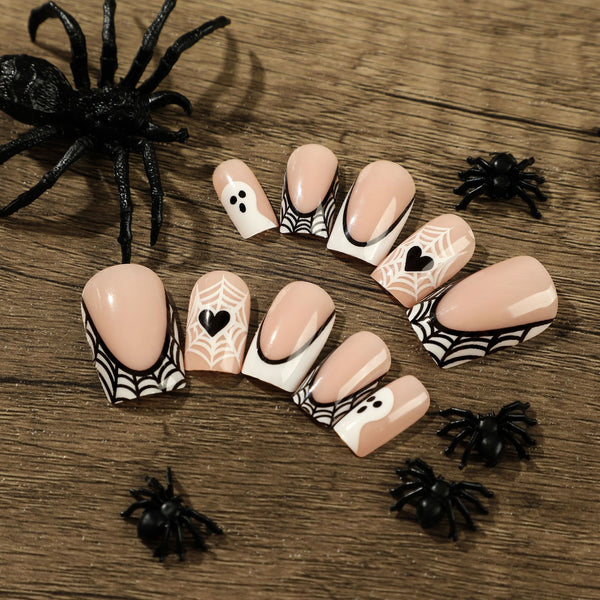 12 Sizes-24 Pcs Press On Nails JP2514