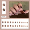 12 Sizes-24 Pcs Press On Nails R700