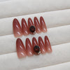 12 Sizes-24 Pcs Press On Nails Z892