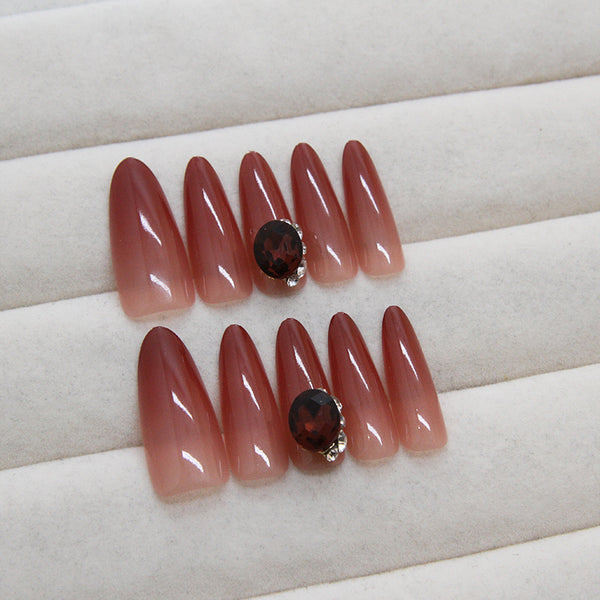 12 Sizes-24 Pcs Press On Nails Z892