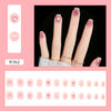 12 Sizes-24 Pcs Press On Nails R362