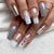 12 Sizes-24 Pcs Press On Nails W1711