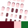 12 Sizes-24 Pcs Press On Nails JP3933
