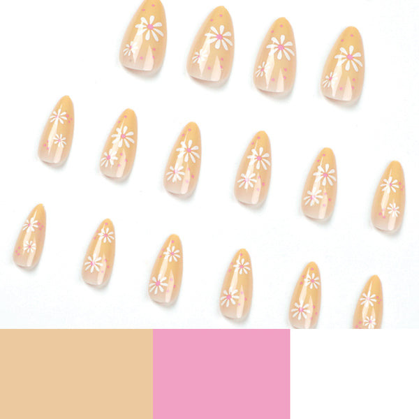 12 Sizes-24 Pcs Press On Nails JP1691