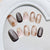 15 Sizes-30 Pcs Press On Nails T236
