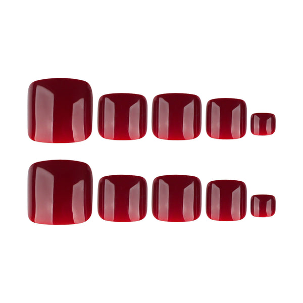 12 Sizes-24 Pcs Press On Nails JP4259